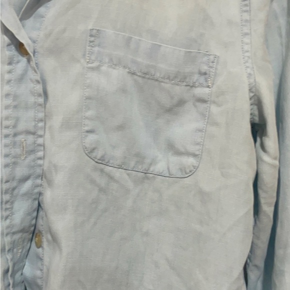 American Eagle Outfitters Blue Relaxed Button Down Shirt - Picture 6 of 12